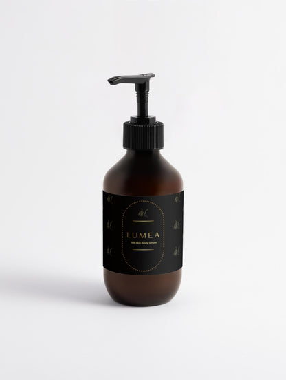 Silk Skin Body Serum, Woody Amber & Leather