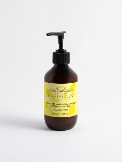Silk Skin Hand Cream, Woody Amber & Leather